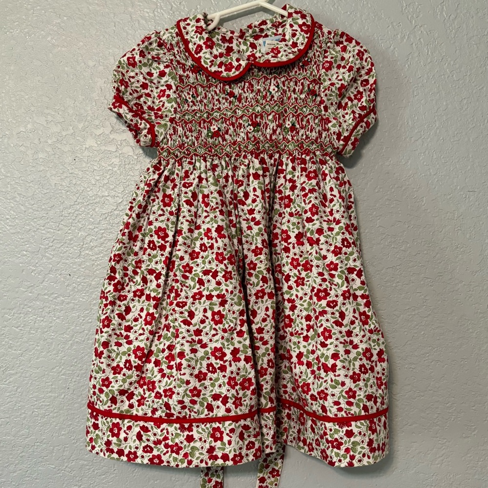 Girls Luli & Me smocked dress